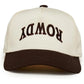 Funky Junque Two Tone Cap Rowdy Upside Down - Brown/beige
