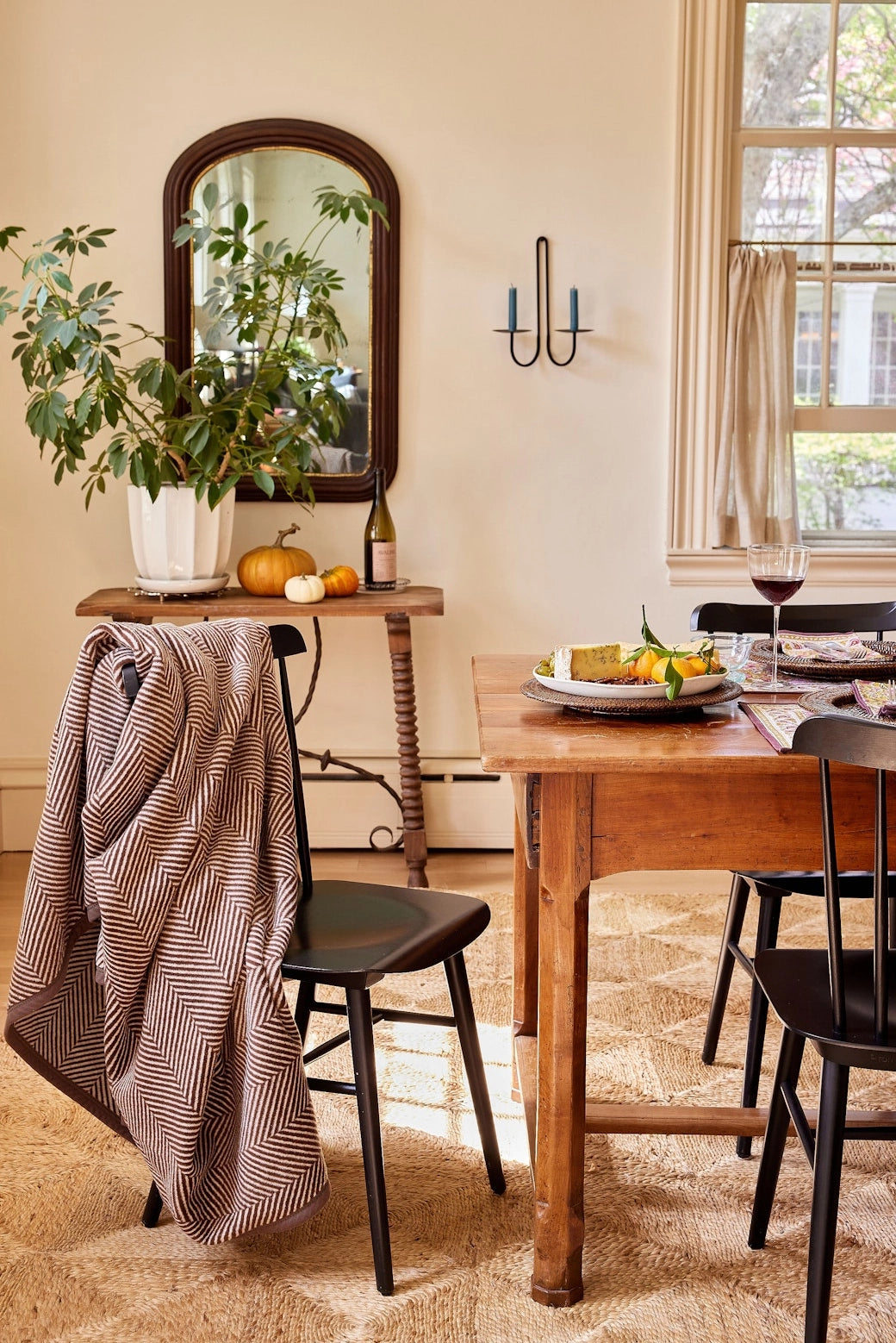 ChappyWrap Harborview Herringbone Chocolate Blanket