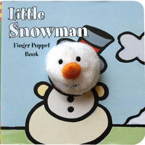 Chronicle Books Finger Puppet Book - Little Snowman