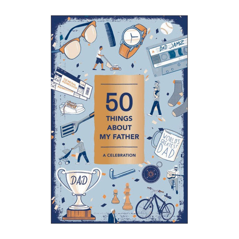 Abrams Books 50 Things About My Father (Fill-in Gift Book)