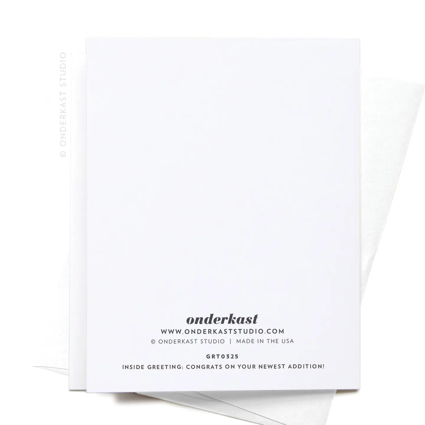 Easyhand Goods OMG Enjoy Eating for 2 Greeting Card