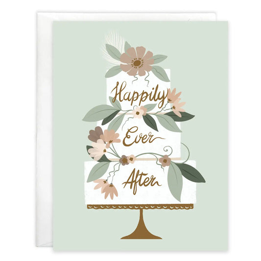 Gina B Designs Wedding Greeting Card - Tiered Cake