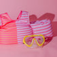 Drip Floats Pink Lemonade Stripe Kids Float