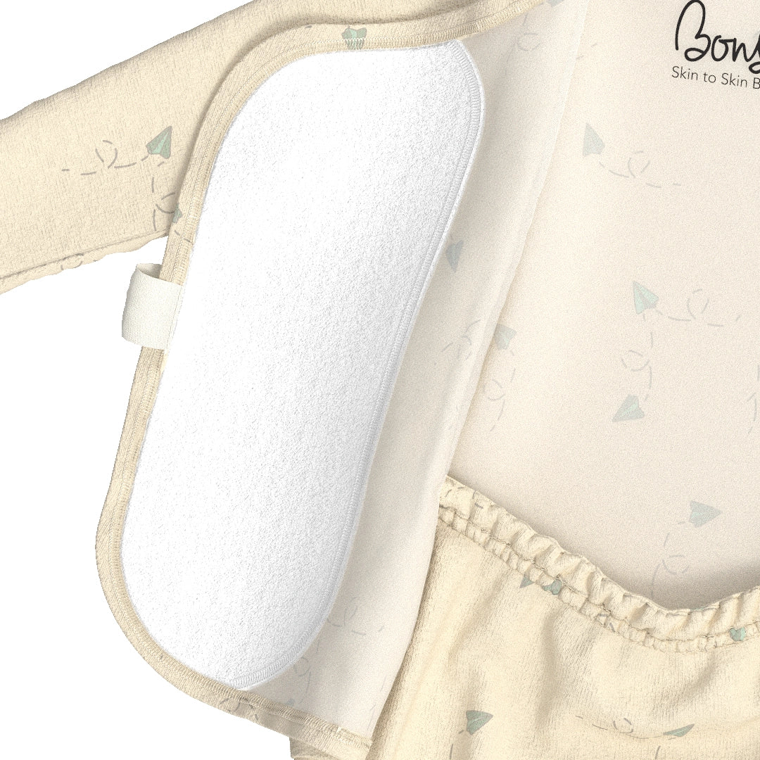 Bonsie Skin to Skin Babywear Footie - Flight Crew