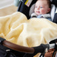 ChappyWrap Harborview Herringbone Butter Yellow Mini Blanket