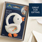 Itzy Ritzy Bitzy Shake Silicone Teether with Rattle - Goose