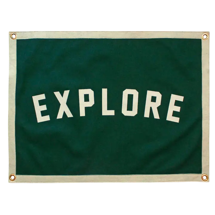 Oxford Pennant Explore Camp Flag