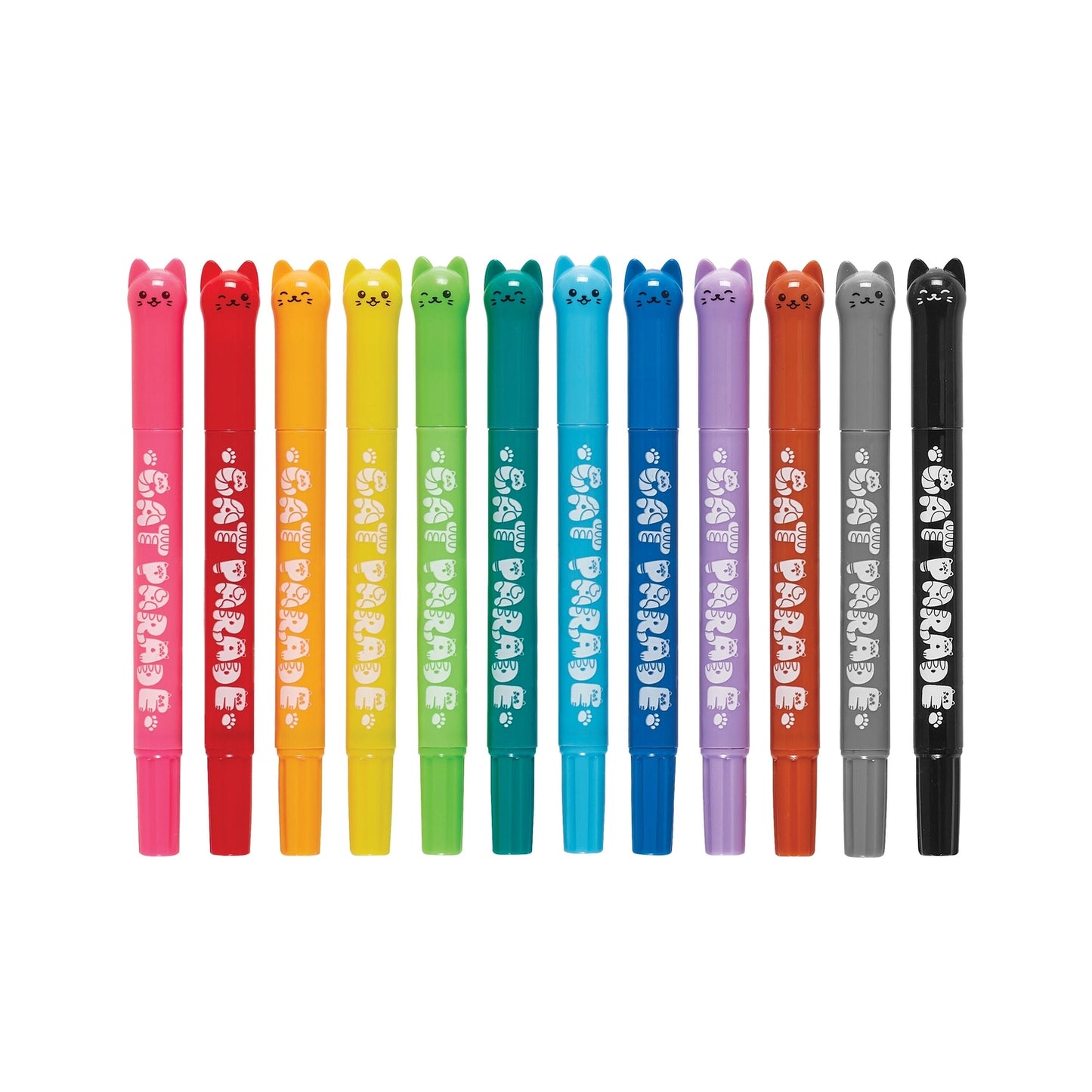 OOLY Cat Parade Twist-Up Watercolor Gel Crayons - Set of 12