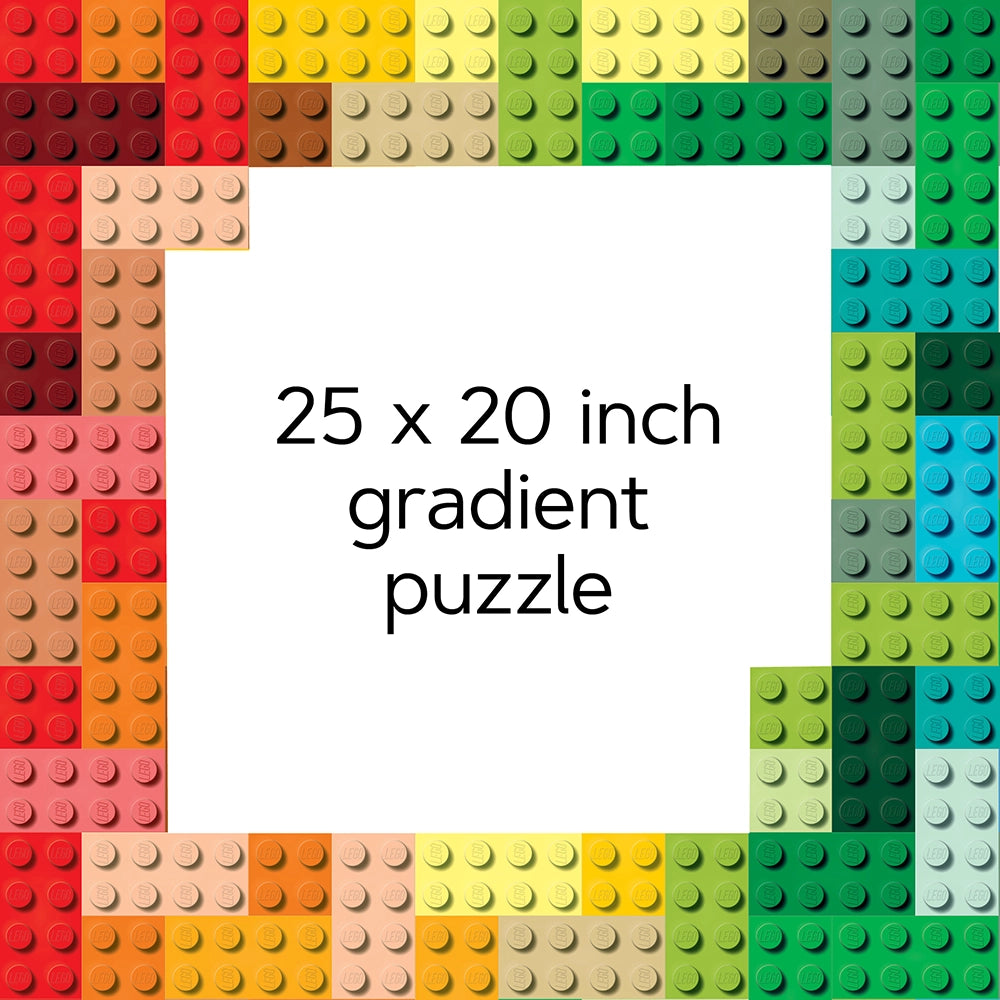 Chronicle Books Lego Rainbow Bricks Puzzle