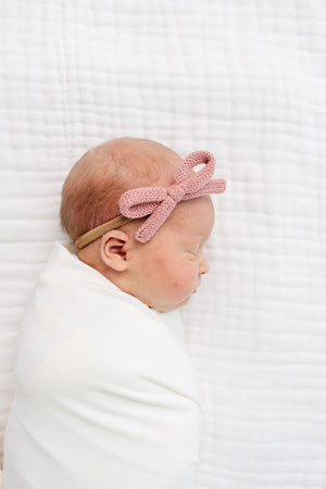 Lou Lou and Company Sweater Bow 3 Pack - Ballet Knit Headband