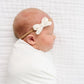 Lou Lou and Company Sweater Bow - Ivory Knit Headband