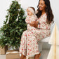 Lou Lou and Company Mistletoe Zipper Footies