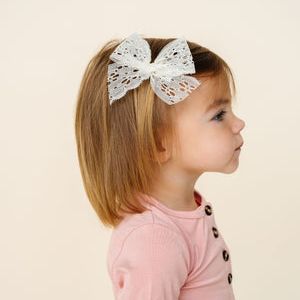 Lou Lou and Company Lace Bow Clip