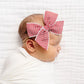 Lou Lou and Company Ribbon Bow Headband - Cherry Gingham