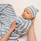 Lou Lou and Company Ribbed Swaddle Blanket - Lincoln
