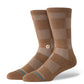 Stance Kids' Crew Socks - Down and Out - Brown