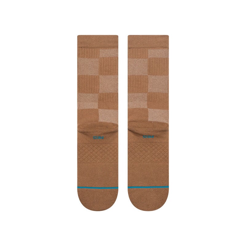 Stance Kids' Crew Socks - Down and Out - Brown