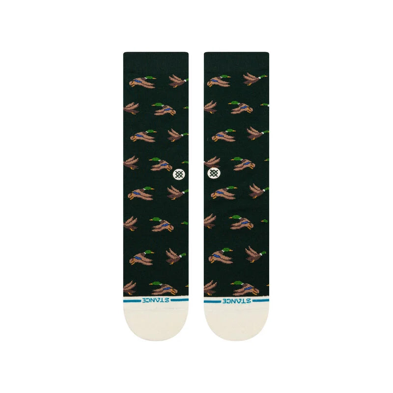Stance Adult Crew Socks - Huntin Crew - Pine
