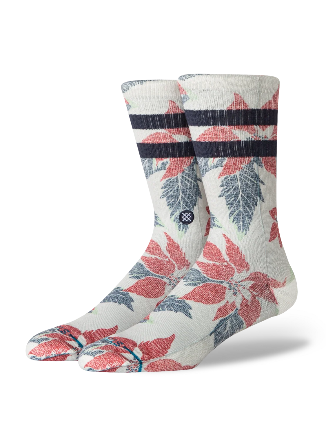 Stance Adult Crew Socks - Poinsettia Paradise