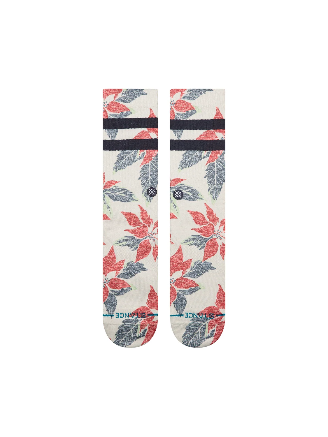 Stance Adult Crew Socks - Poinsettia Paradise