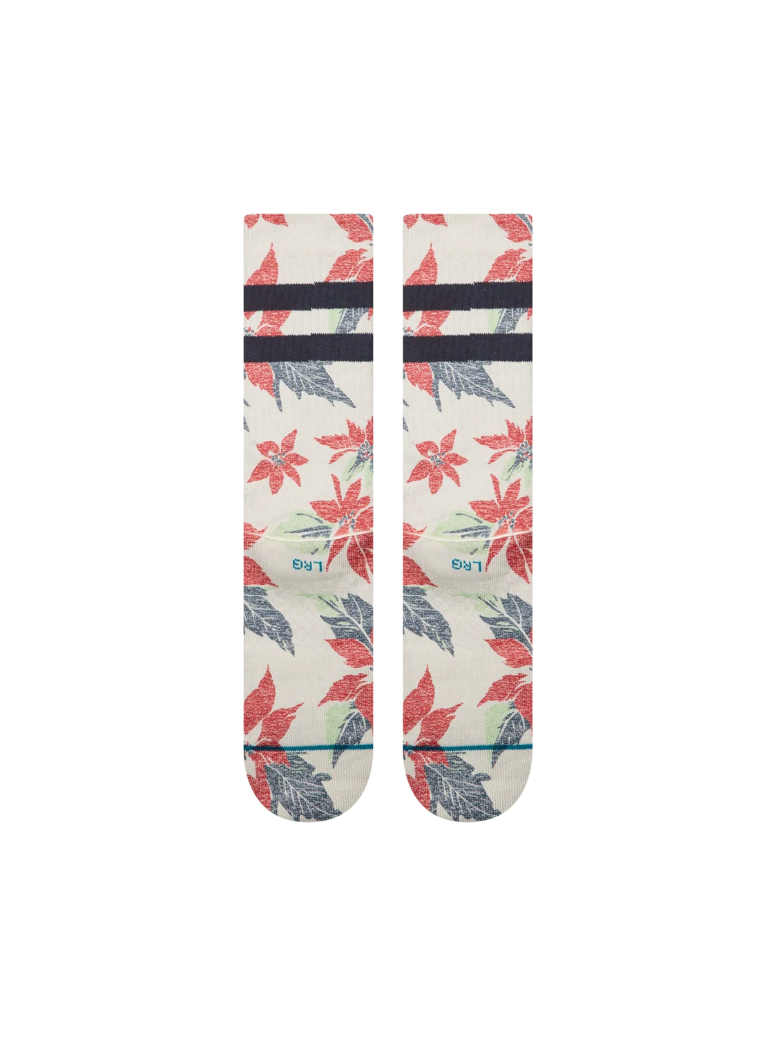 Stance Adult Crew Socks - Poinsettia Paradise