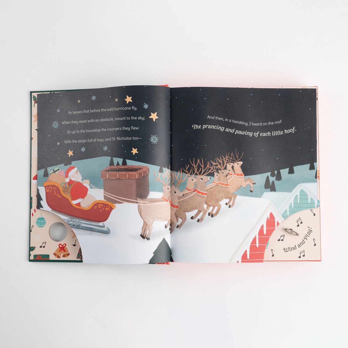 Abrams Books Stories from the Music Box - Twas the Night Before Christmas Book