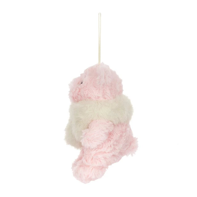 Jellycat Leola Bear Winter Warmer Decoration