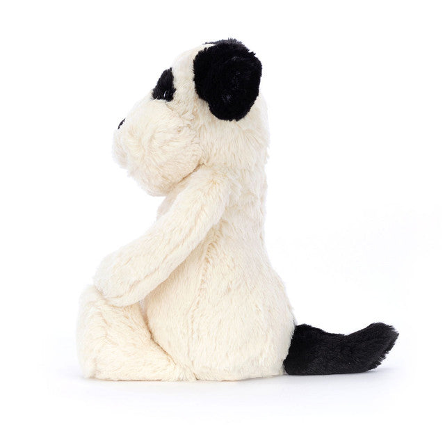 Jellycat Bashful Black & Cream Puppy Original (Medium) | The Baby