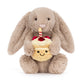 Jellycat Bashful Beige Bunny "Birthday"