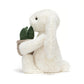 Jellycat Cream Bunny with Plant