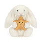 Jellycat Cream Bunny with Star