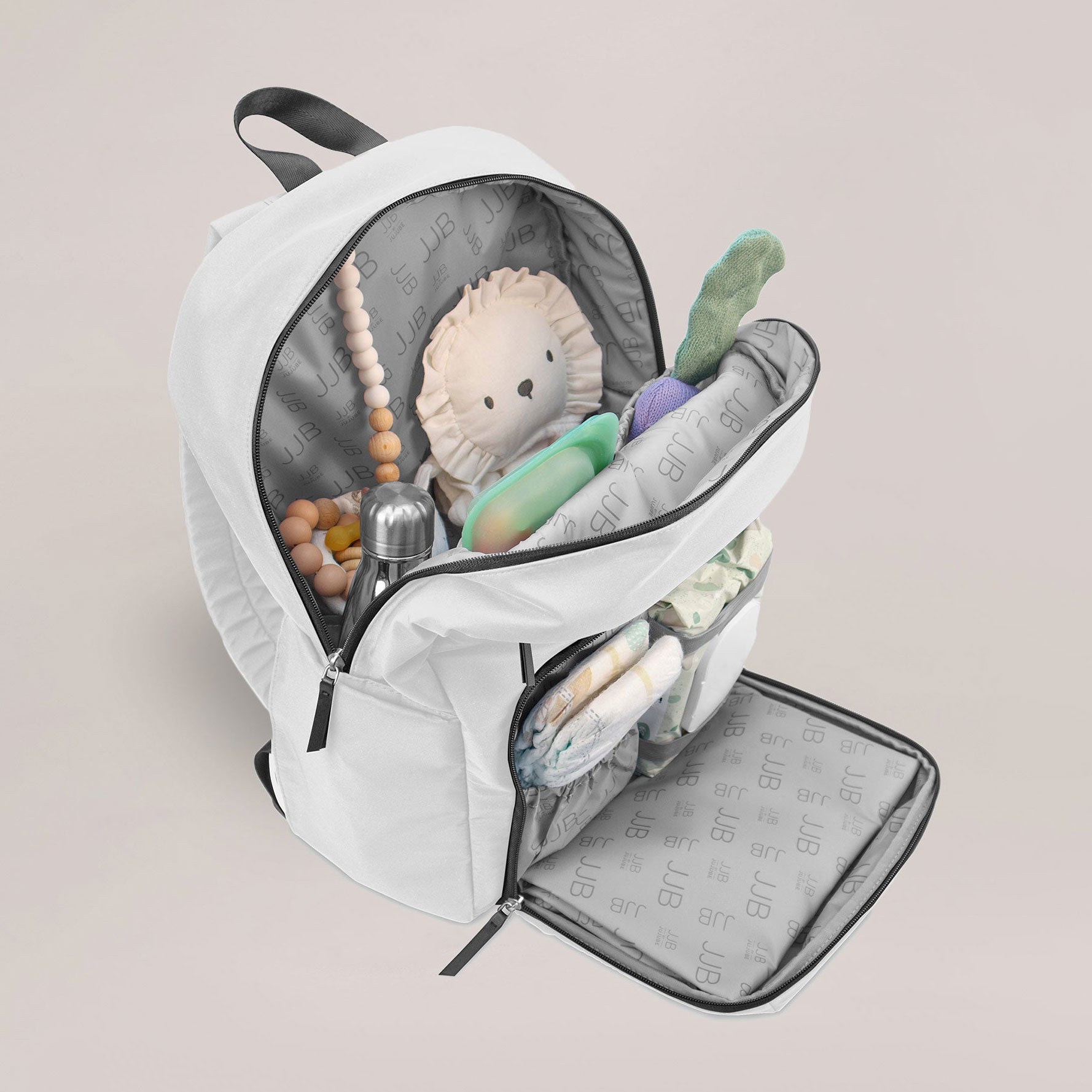 Deluxe Backpack Diaper Bag | Black