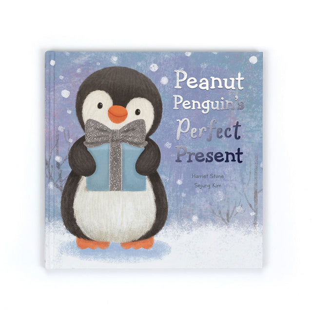 Jellycat Peanut Penguin Perfect Present Book