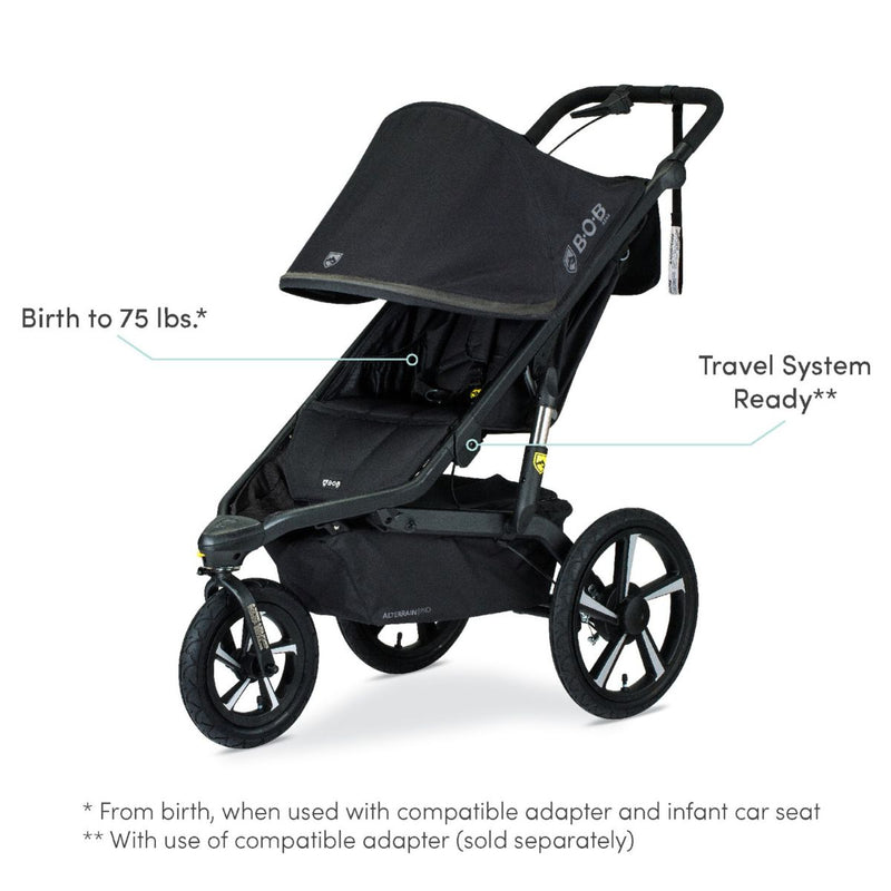 bob stroller alterrain BOB Gear - Alterrain Pro Jogging Stroller
