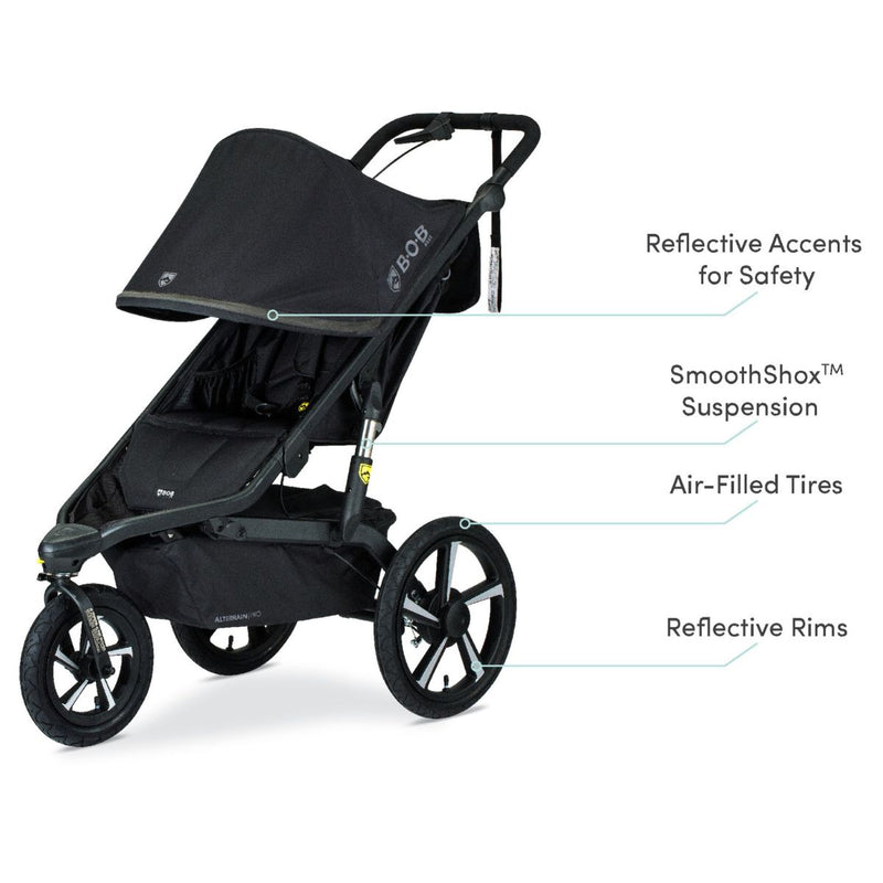 how to put air in bob stroller tires BOB Alterrain Pro Jogging Stroller