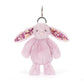 Jellycat Thistlepop Blossom Bunny Bag Charm