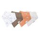 Copper Pearl Baby Bandana Bibs