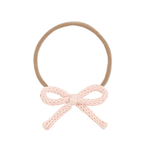 Lou Lou and Company Crochet Bow Headband - Ballet