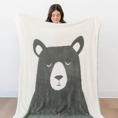 Saranoni Receiving Double-Layer Bamboni Blanket
