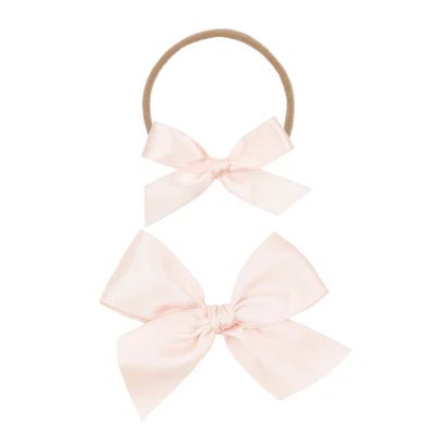 Lou Lou and Company Satin Bow Headband - Large