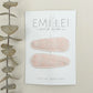 Emi Lei Fabric Hair Clip Snap Barrettes (2)