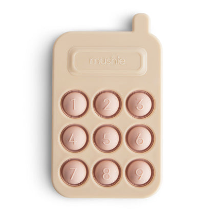 Mushie Phone Press Toy - Blush