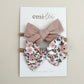 Emi Lei Nylon Stretchy Bow Headband Set