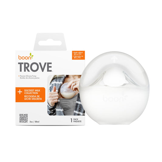 Boon Trove Passive Silicone Pump - Clear