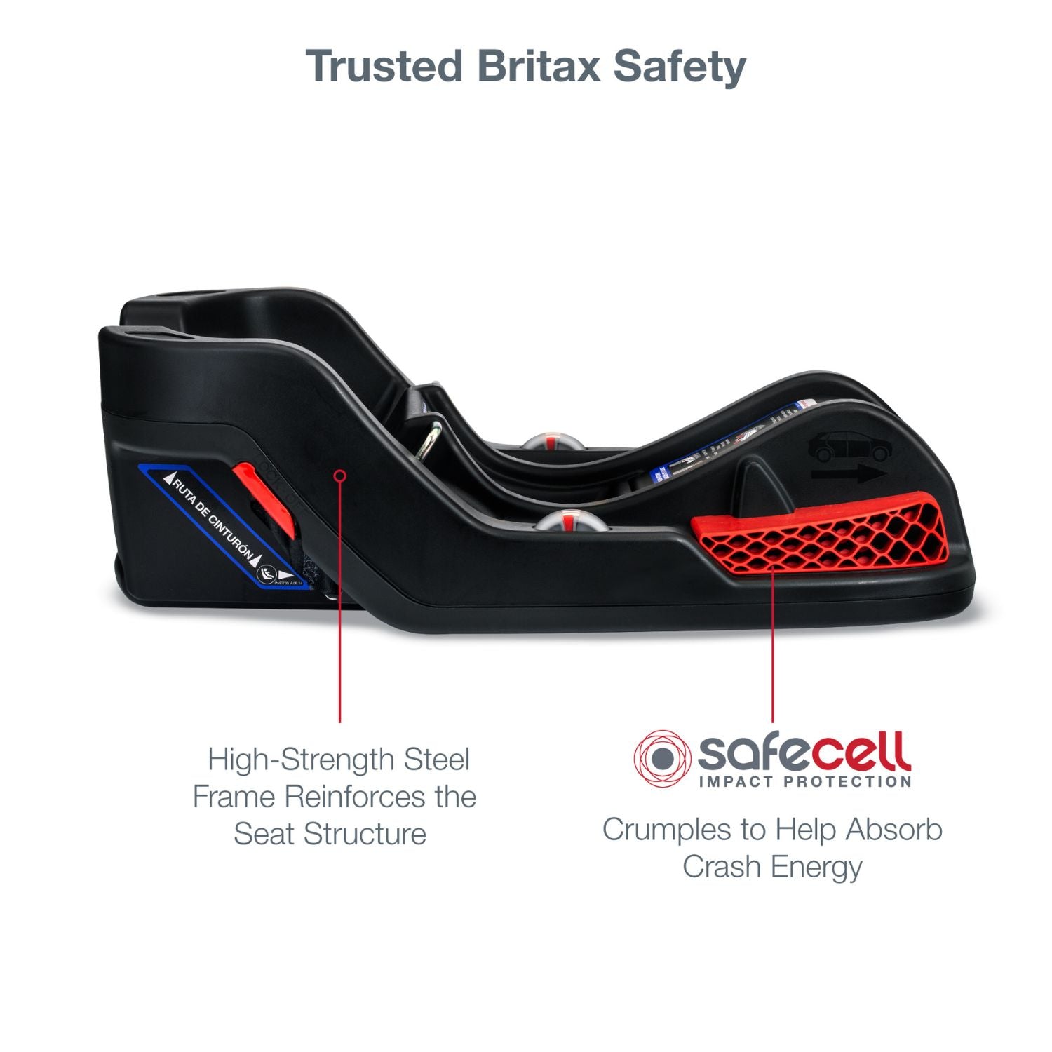 Britax B-Lively with B-Safe Gen2 Flexfit Travel System Features - Safewash Twilight