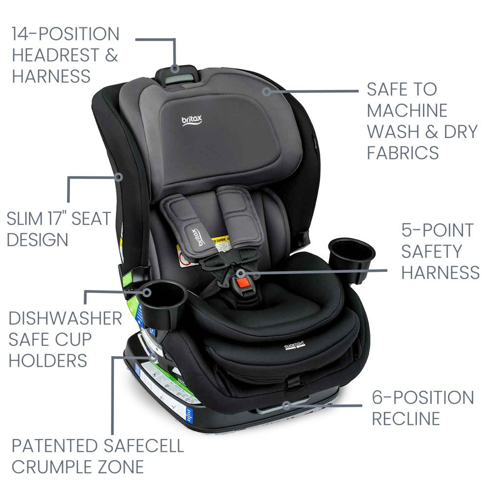 do britax car seats have expiration dates Britax Poplar ClickTight Convertible Car Seat