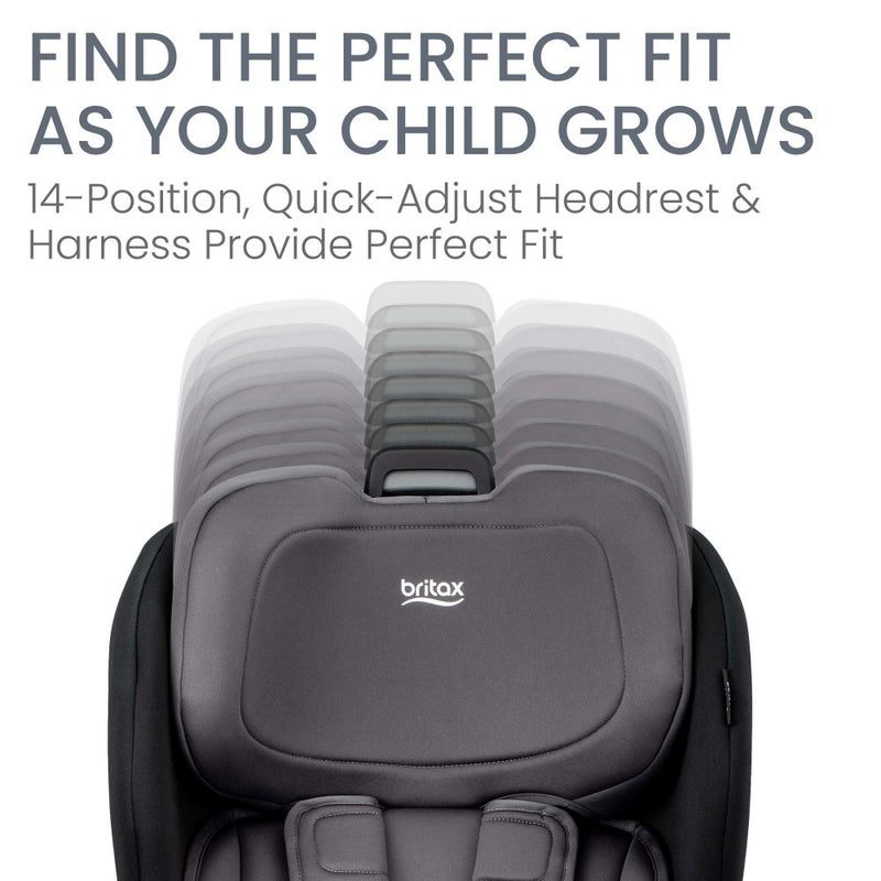 Britax Poplar Convertible Car Seat (Stone Onyx)