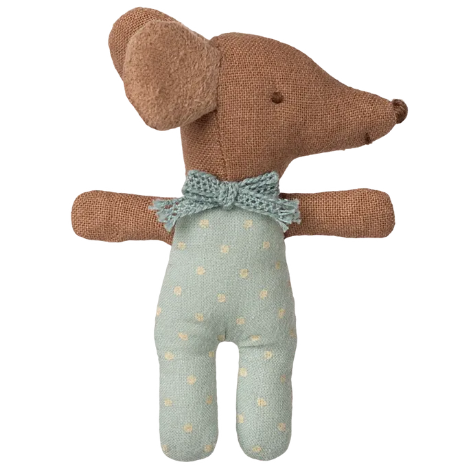 Maileg Sleepy Wakey Baby Mouse in Matchbox