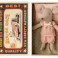 Maileg Little Sister Mouse in Matchbox