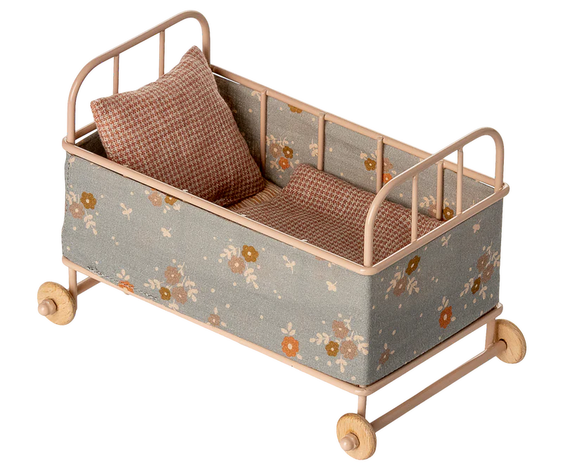 Maileg Micro Cot Bed - Powder